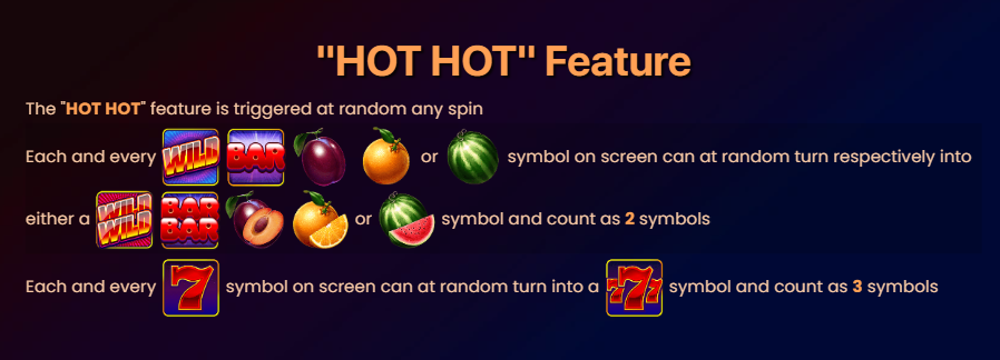 Hot Hot Fruit casino